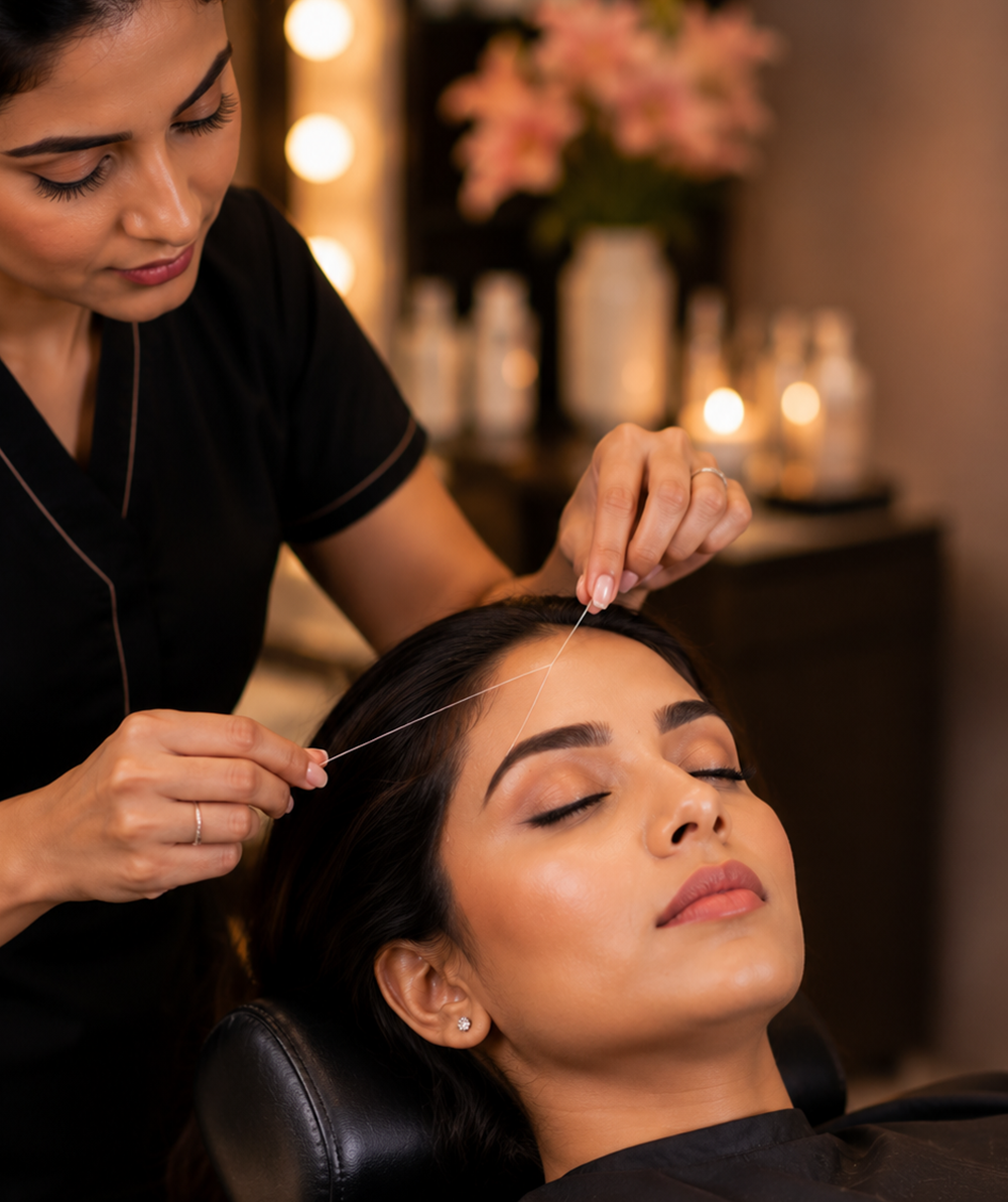 Kalgi Beauty Parlour salon interior in Sabarmati, Ahmedabad