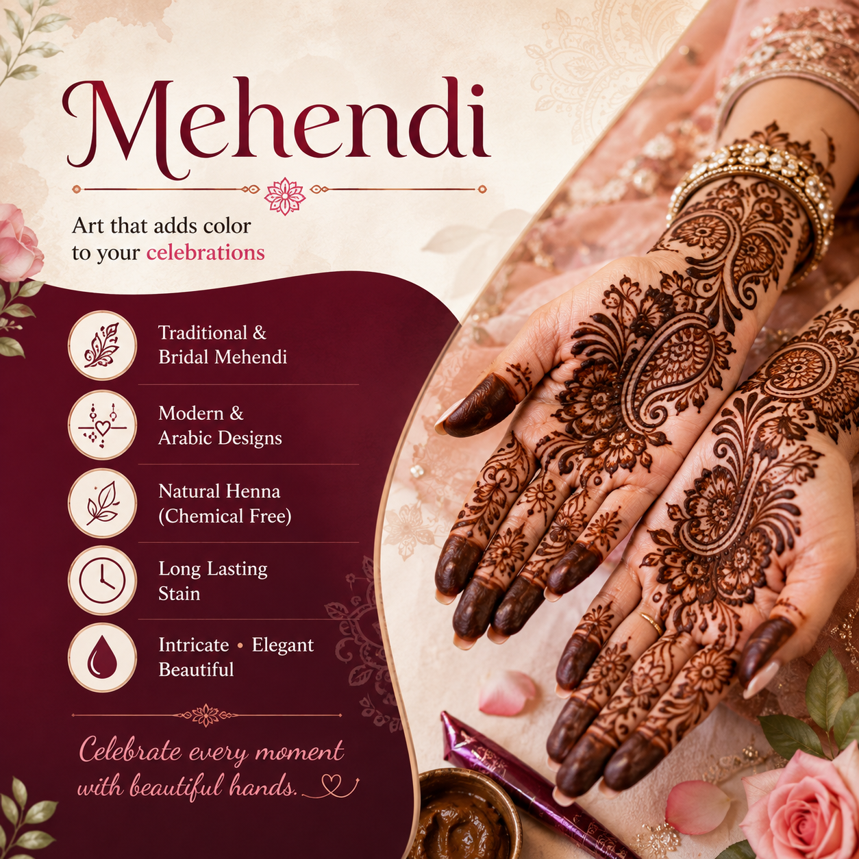 Mehendi Henna Design Ahmedabad
