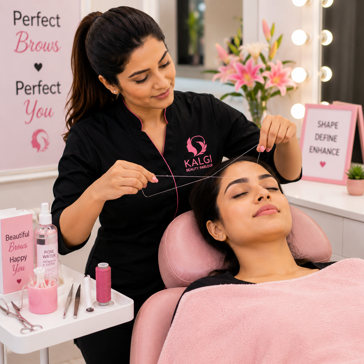 Threading and Eyebrow Shaping Sabarmati